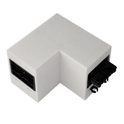 L connector white RIGHT 2