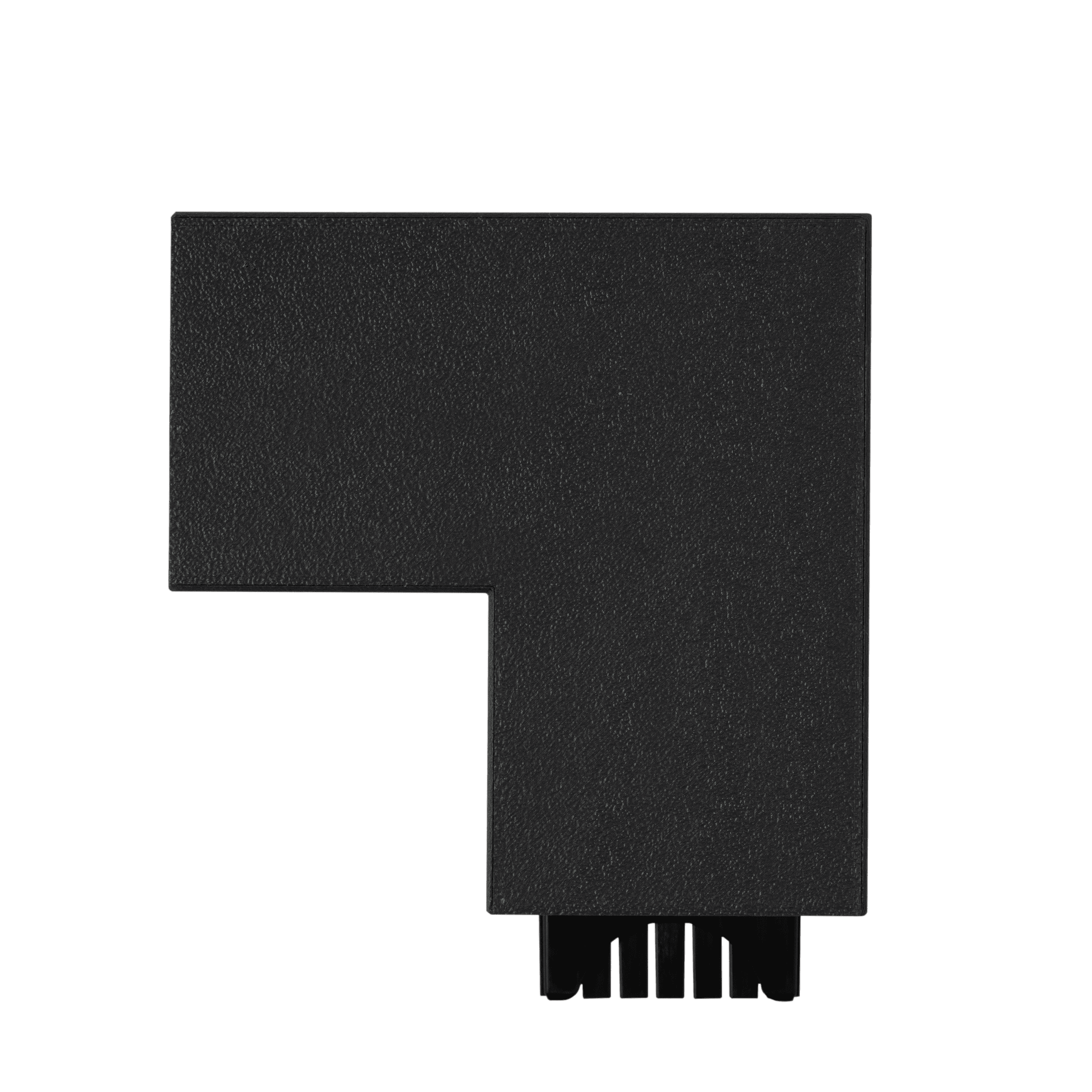 L connector dark grey LEFT